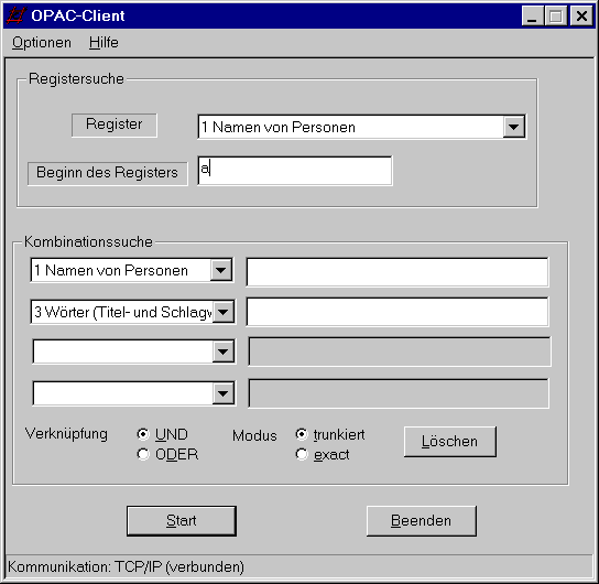 Registersuche